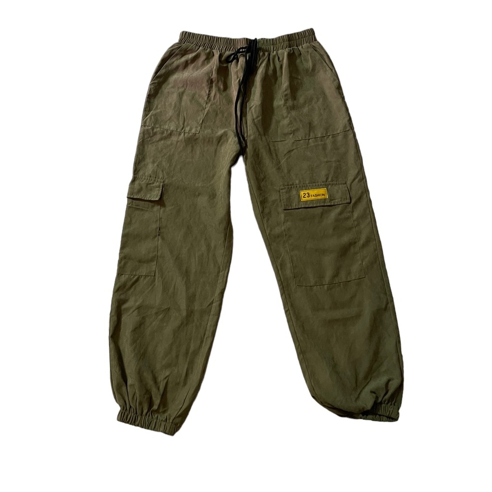 Shein olive joggers size large (F)